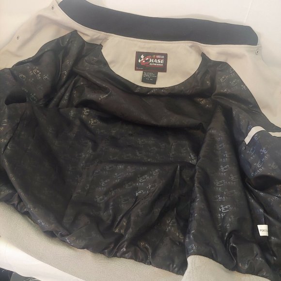 Nascar Chase Authentics Mens 3XL Jimmy Johnson Jacket Burnt Rubber Lowes Race - Picture 3 of 11